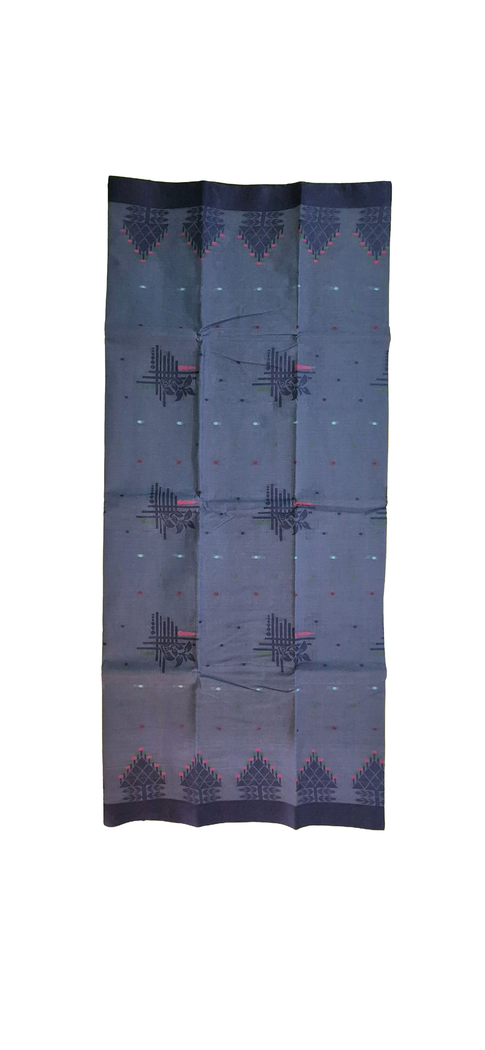 “Midnight Elegance Cotton Saree – Classic Saree with Modern Soul"