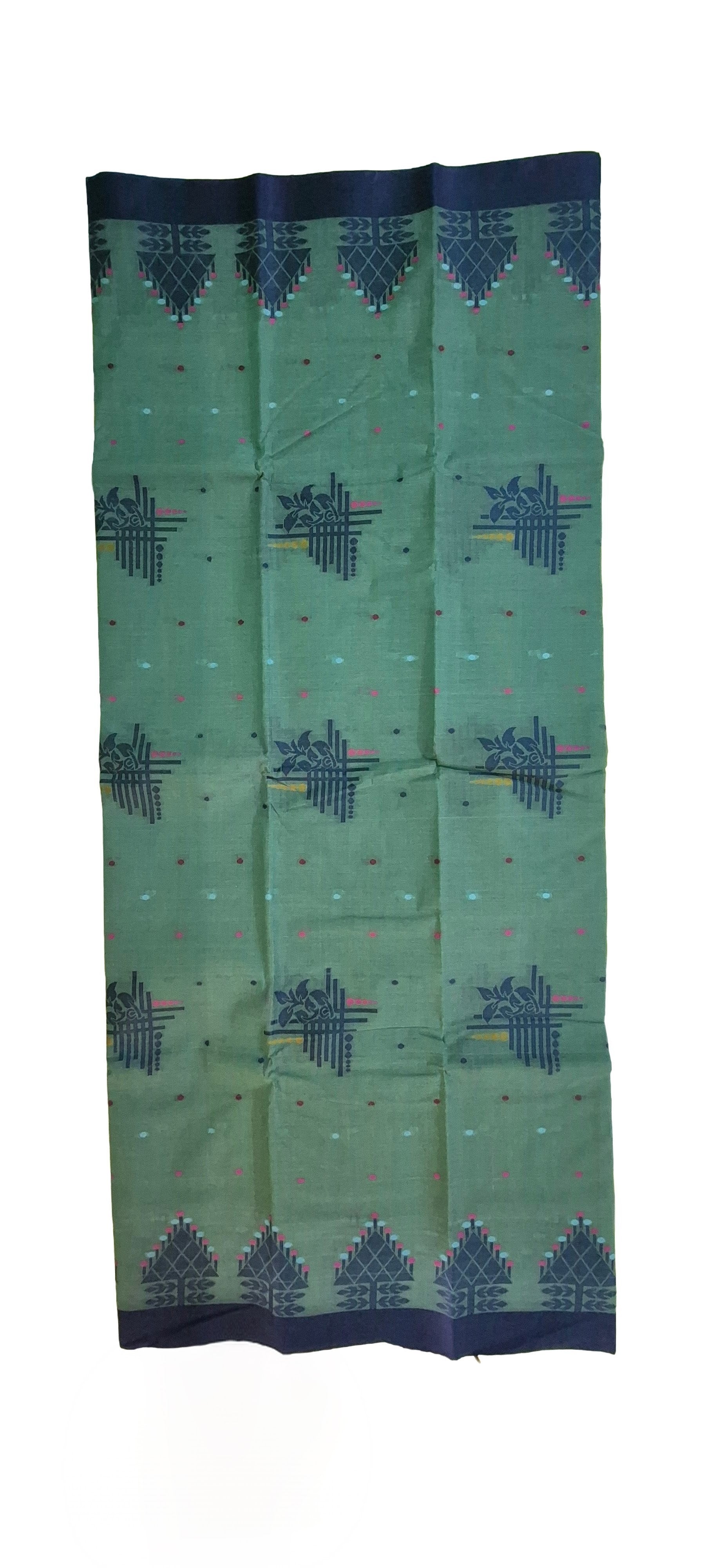 Midnight Elegance Cotton Saree – Classic Saree with Modern Soul
