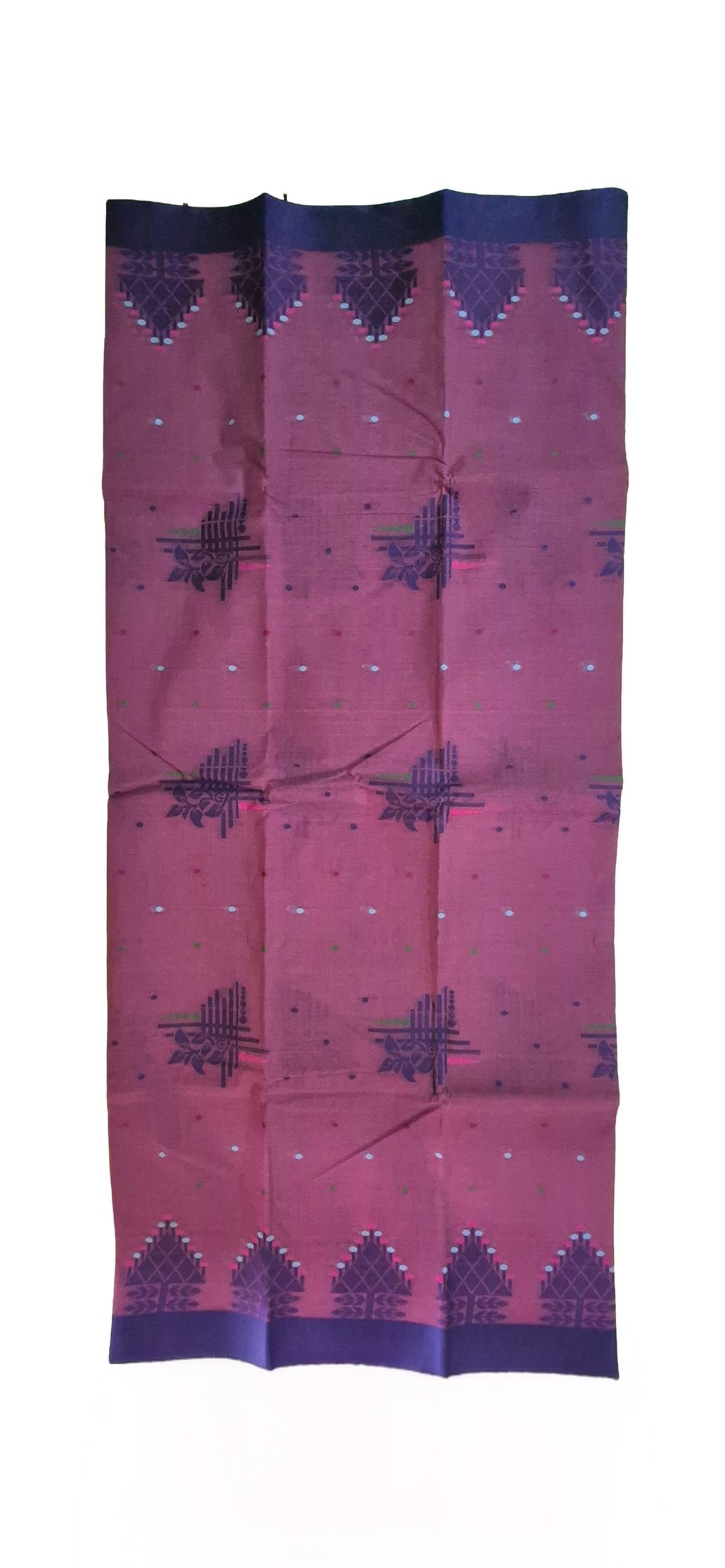 Midnight Elegance Cotton Saree – Classic Saree with Modern Soul