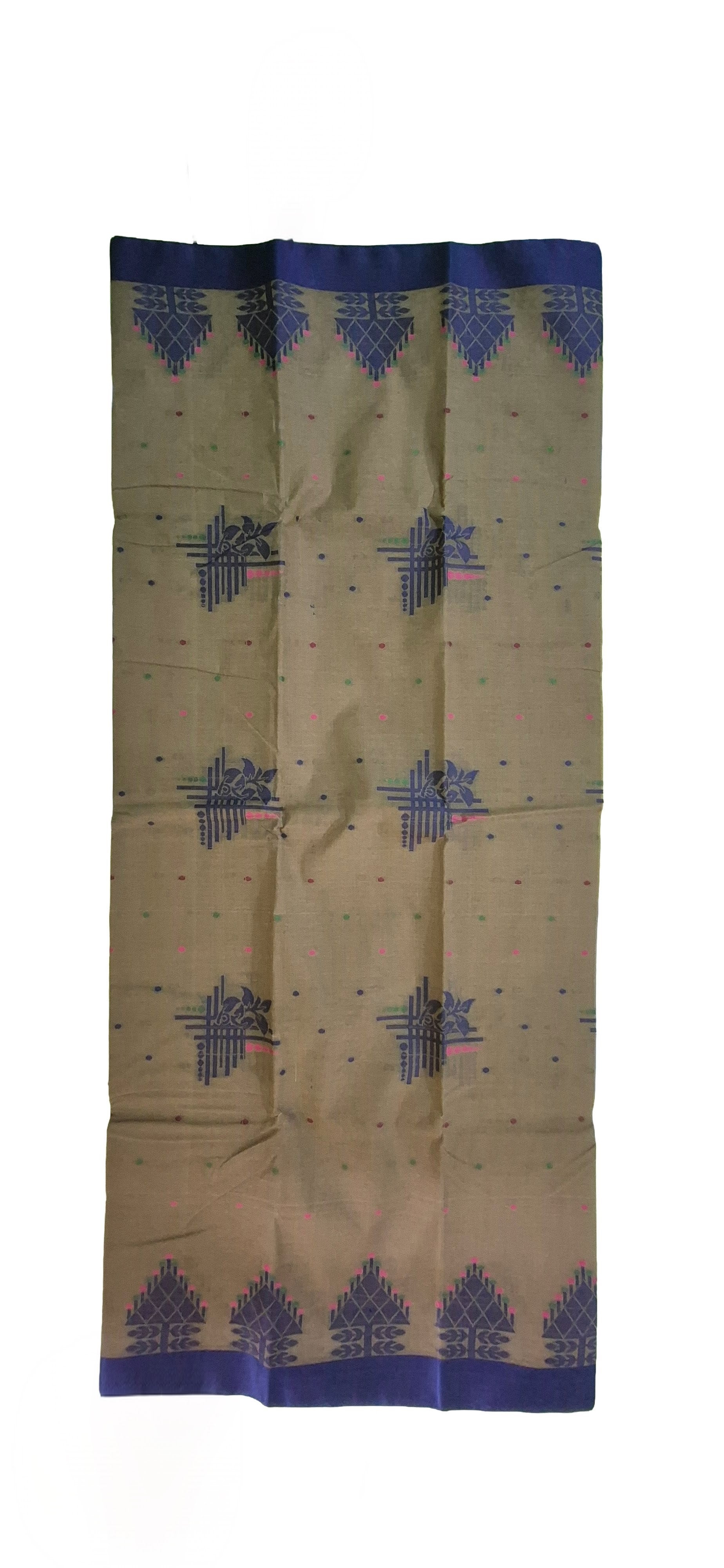 Midnight Elegance Cotton Saree – Classic Saree with Modern Soul