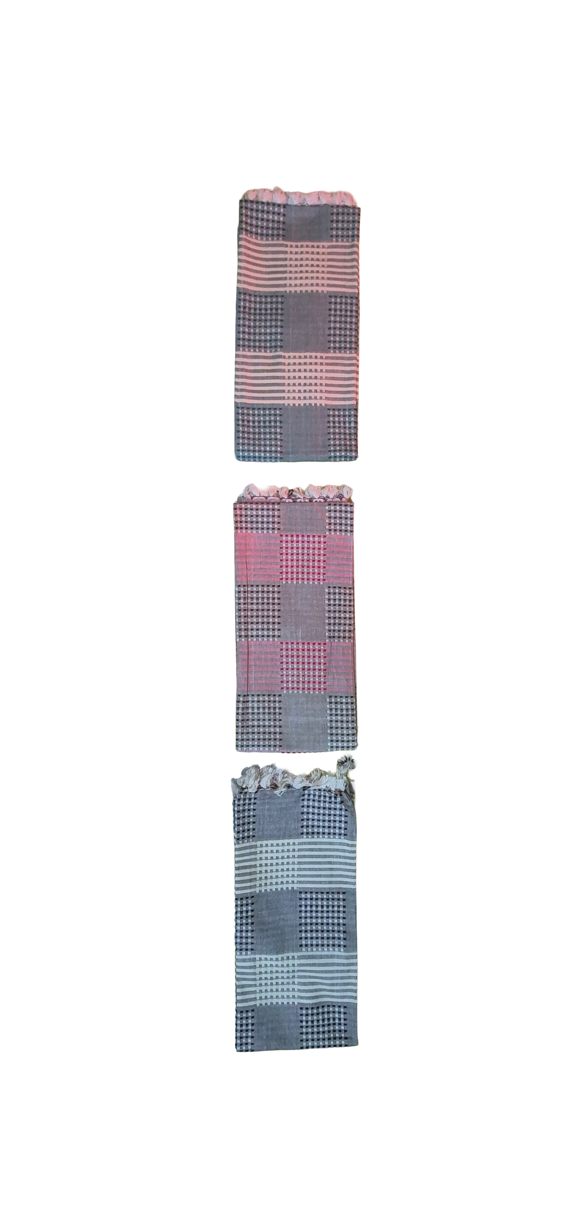 Premier Cotton Gamcha  Soft, Absorbent & Locally Woven (3 Pics Combo)