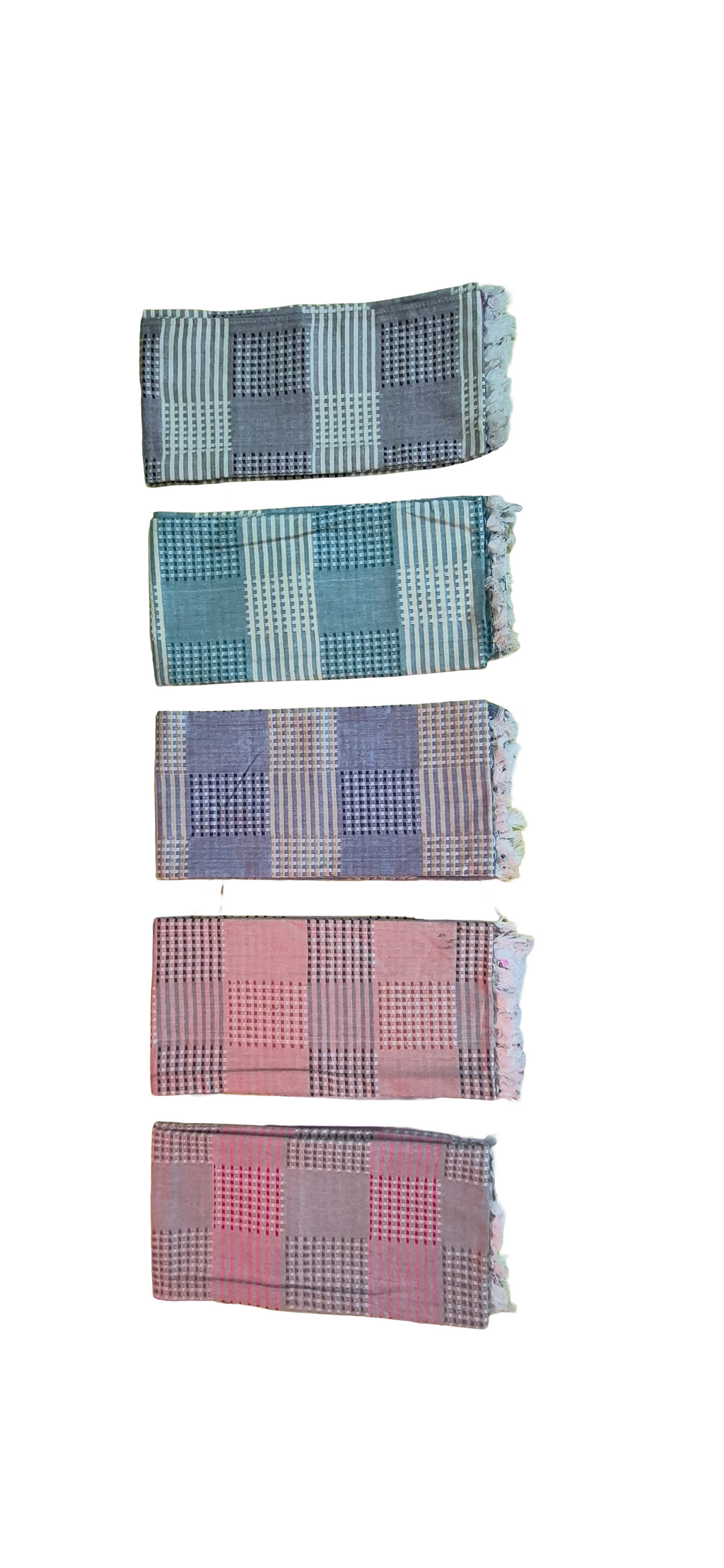 Premier Cotton Gamcha  Soft, Absorbent & Locally Woven (5 Pics Combo)