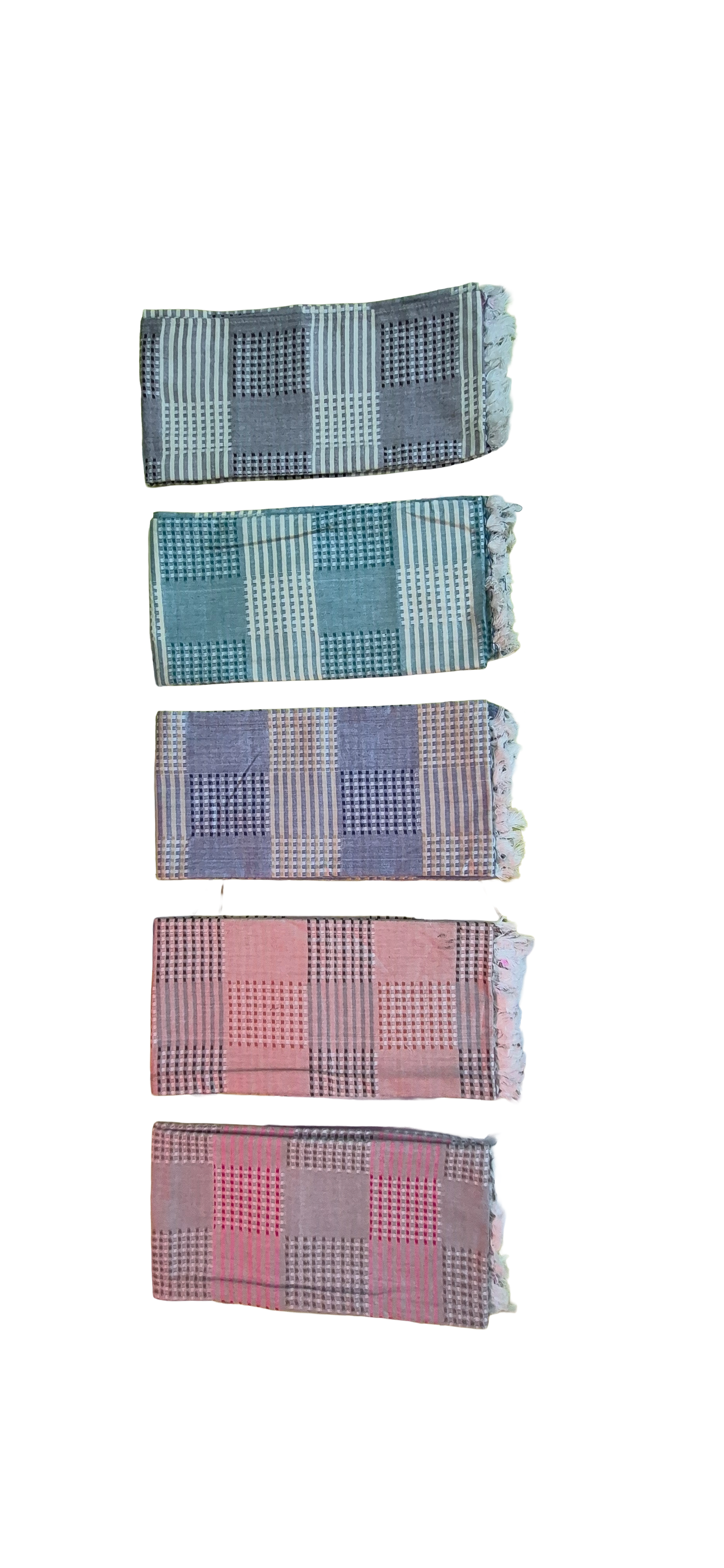 Premier Cotton Gamcha  Soft, Absorbent & Locally Woven (5 Pics Combo)