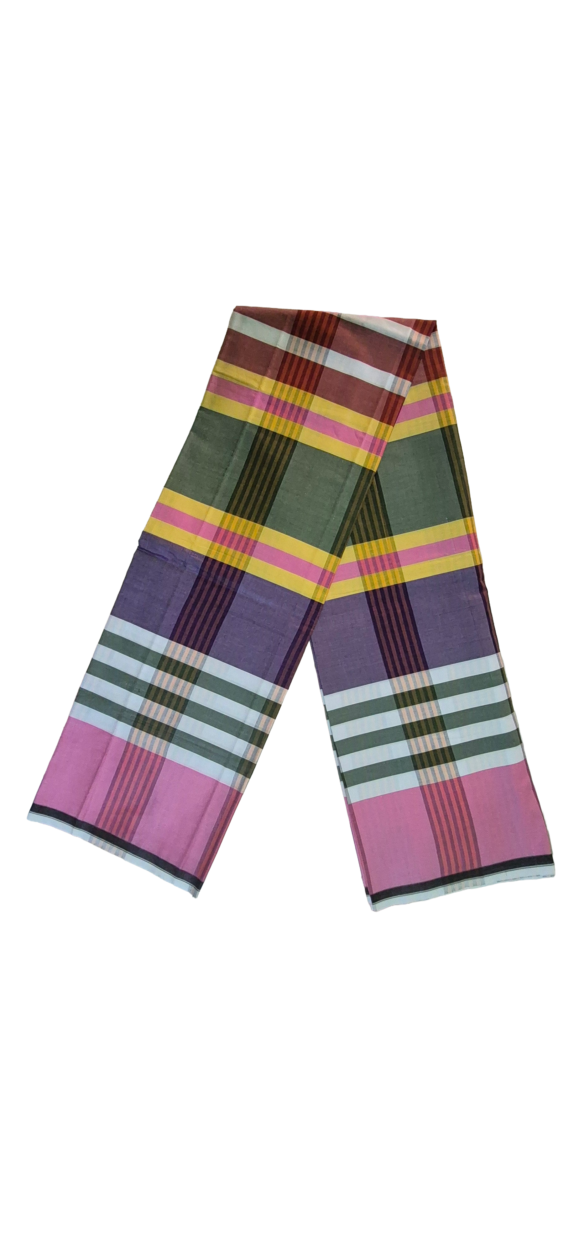 Signature Lungi (Premium Tier) Multi Stripe Check